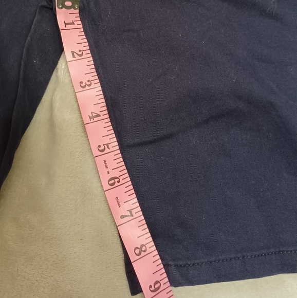 THE CHILDREN'S PLACE Women's Bermuda Short Size 14 Navy Blue Stretch Fabric - Picture 10 of 15